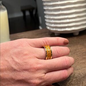 Marc Jacobs Gold Band Ring